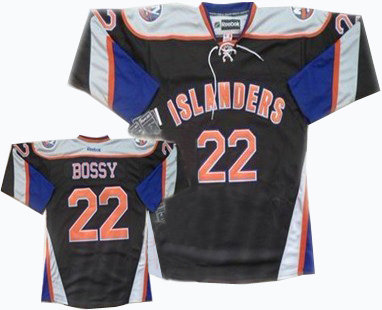 2012 New York Islanders 22 MIKE BOSSY jerseys blue