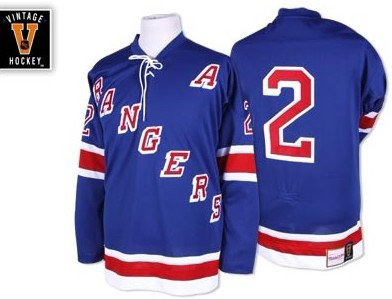 NHL New York Rangers 2 Brad Park 1971 1972 Blue Throwback  Jerseys gear