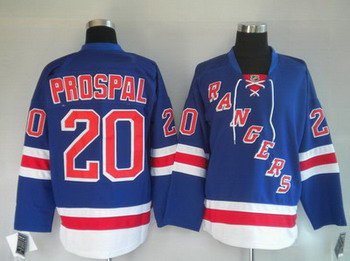 jerseys NY Rangers 20 PROSPAL blue