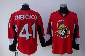 Cheap Ottawa Senators 41 CHEECHOO red Jersey Cheap Ottawa Senators 41 CHEECHOO red Jersey