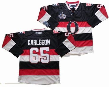 Ottawa Senators 65 Erik Karlsson black jerseys Ottawa Senators 65 Erik Karlsson black jerseys