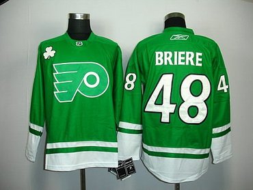 NHL Jerseys Philadelphia Flyers #48 Briere green NHL Jerseys Philadelphia Flyers #48 Briere green