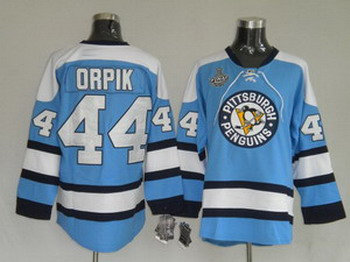 Pittsburgh Penguins 44 Orpik Blue