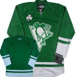 Pittsburgh Penguins Blank Green Jersey