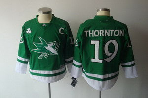 2011 St Pattys Day San Jose Sharks 19 Joe Thornton 2011 St Pattys Day San Jose Sharks 19 Joe Thornton