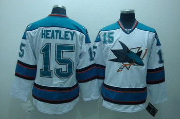 San Jose Sharks 15 heatley white Jerseys San Jose Sharks 15 heatley white Jerseys