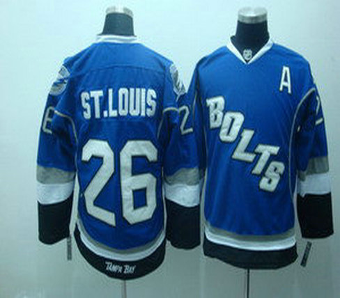 Tampa Bay Lightning 26 ST.louis blue jerseys bolts A Tampa Bay Lightning 26 ST.louis blue jerseys bolts A