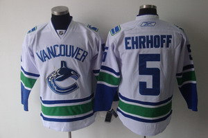 Vancouver Canucks 5 Ehrhoff White Jerseys Vancouver Canucks 5 Ehrhoff White Jerseys