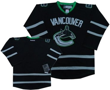 Vancouver Canucks blank Black Ice Jersey Vancouver Canucks blank Black Ice Jersey