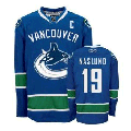 NHL Vancouver Canucks #19 Markus Naslund Blue Jersey