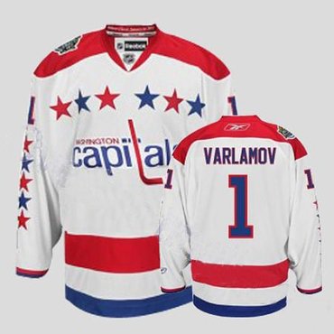 NHL Jerseys Washington Capitals #1 Varlamov white(2011 winter Classic)