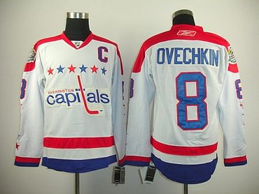 NHL Jerseys Washington Capitals #8 alex Ovechkin white(2011 winter Classic)