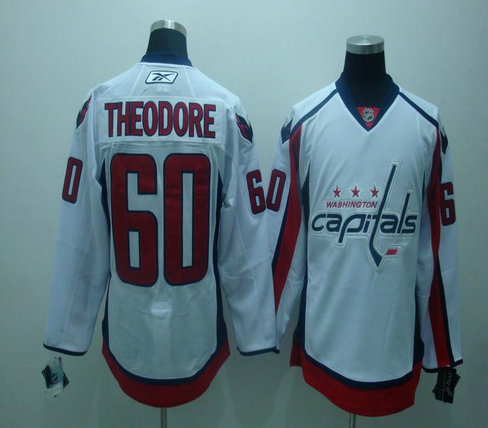 Washington Capitals 60 white Jerseys Washington Capitals 60 white Jerseys