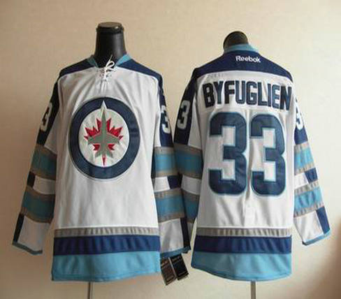 2012 new Winnipeg Jets 33 Dustin Byfuglien white jerseys