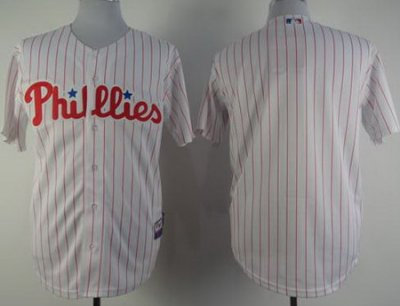 Philadelphia Phillies Blank White MLB Jersey Philadelphia Phillies Blank White MLB Jersey
