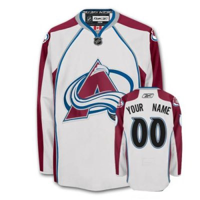 Colorado Avalanche Road Customized  Jersey
