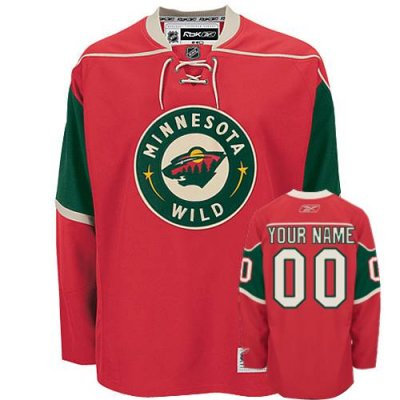 Minnesota Wild Home Customized  Jersey