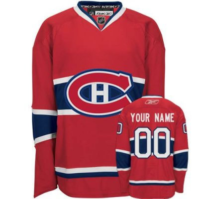 Montreal Canadiens Home Customized  Jersey