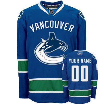 Vancouver Canucks Home Customized  Jersey