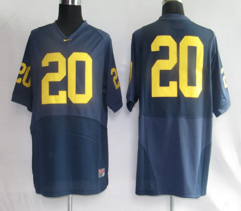 NCAA jerseys 20# Blue Jersey NCAA jerseys 20# Blue Jersey