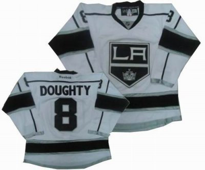 Los Angeles kings #8 Drew Doughty white Jerseys