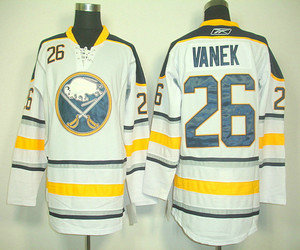 Buffalo Sabres 26 VANEK White nhl jerseys Buffalo Sabres 26 VANEK White nhl jerseys