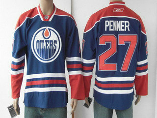 NHL jerseys Edmonton Oilers 27 PENNER jerseys blue
