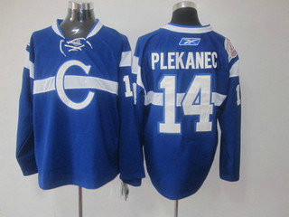 NHL Jerseys Montreal Canadiens 14 Plekanec blue NHL Jerseys Montreal Canadiens 14 Plekanec blue