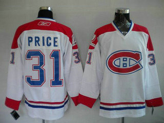 NHL Jerseys Montreal Canadiens 31 PRICE white (NEW CH)