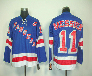 New York Rangers 11 Messier Blue