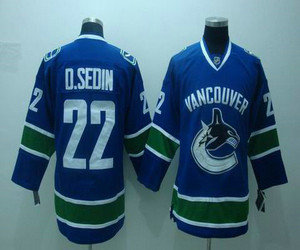 youth nhl vancouver canucks #22 d.sedin blue youth nhl vancouver canucks #22 d.sedin blue
