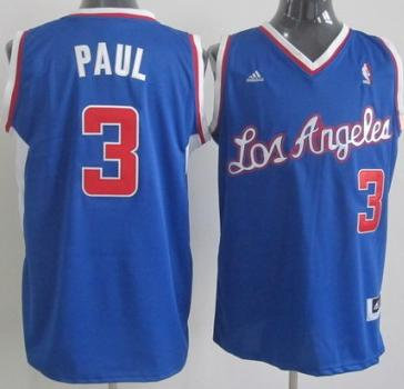 Los Angeles Clippers #3 Chris Paul Blue Swingman Jersey