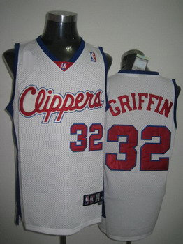 Los Angeles Clippers 32 Griffin white swingman jerseys
