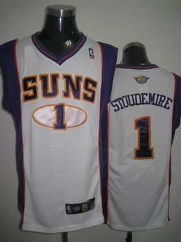phoenix Suns 1# Amare Stoudemire white jerseys