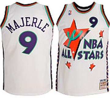 Phoenix Suns 9 Dan Majerle 1994-95 Authentic All-Star Mitchell & Ness white Jersey