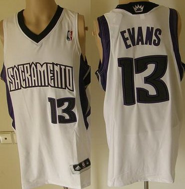 Sacramento Kings 13 Tyreke Evans White Revolution 30 NBA Jerseys Sacramento Kings 13 Tyreke Evans White Revolution 30 NBA Jerseys
