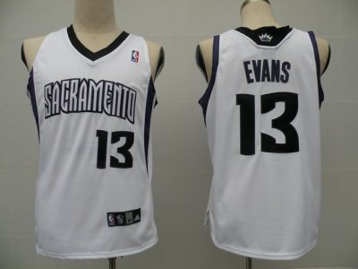 Sacramento Kings 13 Tyreke Evans white Sacramento Kings 13 Tyreke Evans white