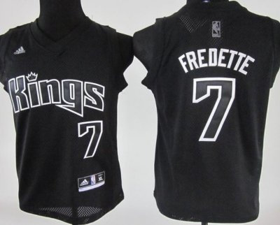Sacramento Kings 7 Jimmer Fredette Black Jersey Sacramento Kings 7 Jimmer Fredette Black Jersey