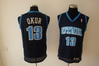 Utah Jazz 13# OKUR blue SWINGMAN jerseys Utah Jazz 13# OKUR blue SWINGMAN jerseys
