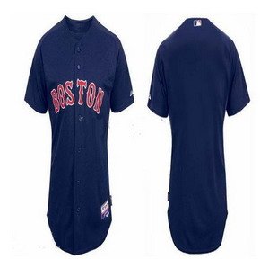 2011 Fanatic Boston Red Sox Blank Dark Blue Cool Base