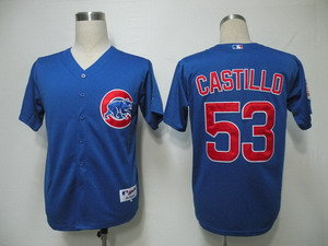 Chicago Cubs 53 Castillo Blue Jerseys Chicago Cubs 53 Castillo Blue Jerseys