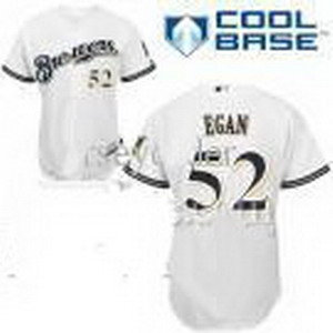 Milwaukee Brewers 52 pat egan Cool Base Jersey