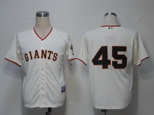 MLB Jerseys San Francisco Giants 45 Runzler Cream Cool Base