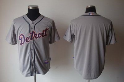 2012 Detroit Tigers Blank Grey MLB Jerseys 2012 Detroit Tigers Blank Grey MLB Jerseys