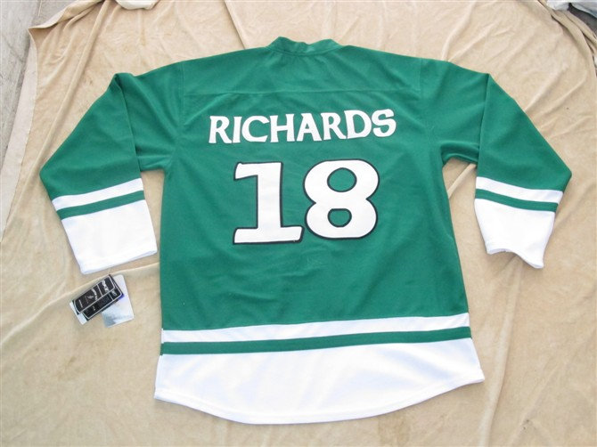 ST PARTYS DAY NHL Philadelphia Flyers 18 RICHARDS green