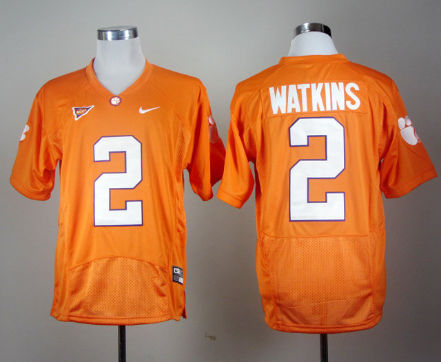 Clemson Tigers Sammy Watkins 2 Orange Pro Combat College Football Jersey Clemson Tigers Sammy Watkins 2 Orange Pro Combat College Football Jersey