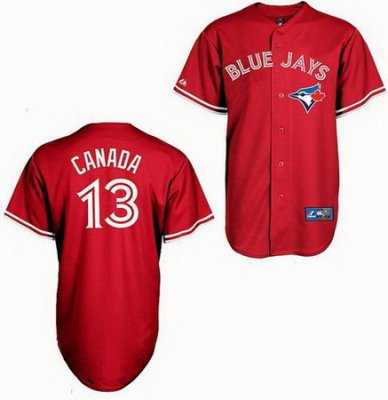 Toronto Blue Jays 13# Brett Lawrie Canada Day Jersey Toronto Blue Jays 13# Brett Lawrie Canada Day Jersey