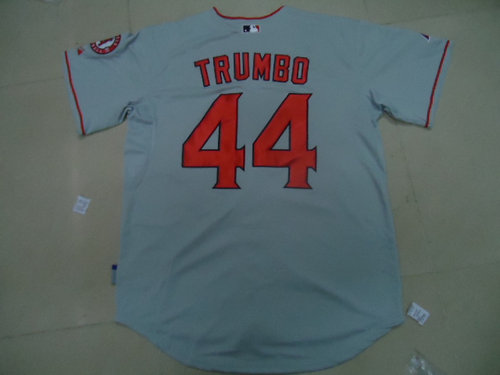 MLB Jerseys Los Angeles Angels 44 Trumbo grey jerseys