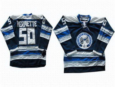 Columbus Blue Jackets #50 Antoine Vermette Third Blue jersey Columbus Blue Jackets #50 Antoine Vermette Third Blue jersey