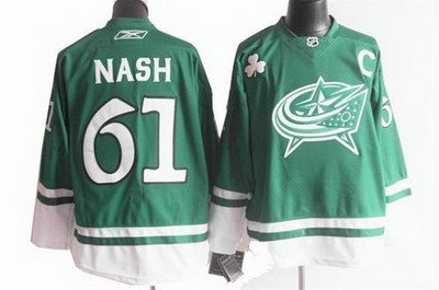 Columbus Blue Jackets #61 Rick Nash green jerseys Columbus Blue Jackets #61 Rick Nash green jerseys